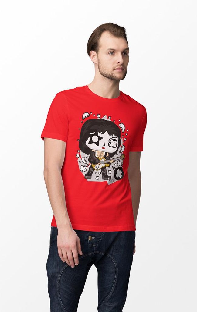 D&B Férfi Uni Polo PC00016 Kiss Rot-Größe 4XL