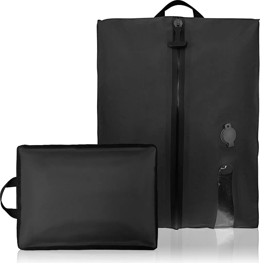 Sac de Voyage Sous Vide Étanche et Réutilisable en TPU Noir Incassable INF - 2