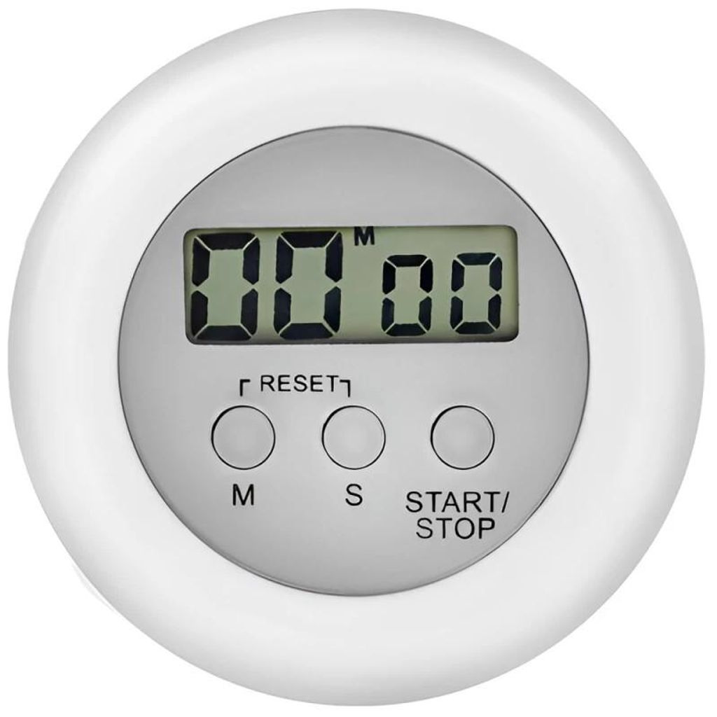 Ruhhy Compteur de minutes de cuisine numérique Blanc Image du produit 