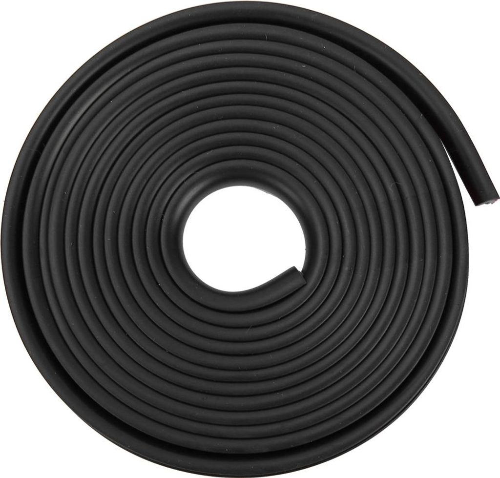 Wasserdichtes Anti -Kollision -Gummi -Schutzabdeckungsstreifen für Xiaomi Electric Scooter (schwarz)