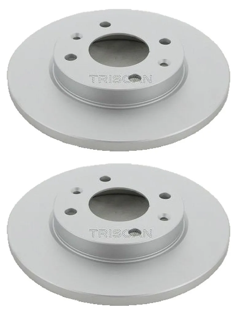 2 disques de frein Ø 247 mm TRISCAN pour PEUGEOT 206+ et modèles PSA