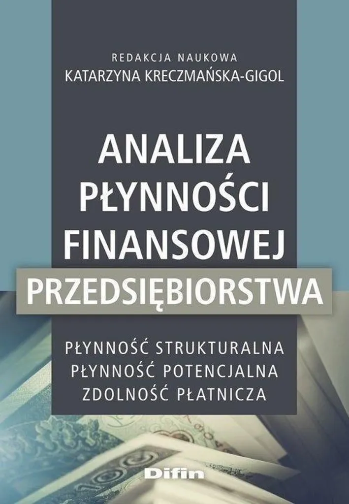 Livre Analiza płynności finansowej przedsiębiorstwa - Gestion Trésorerie