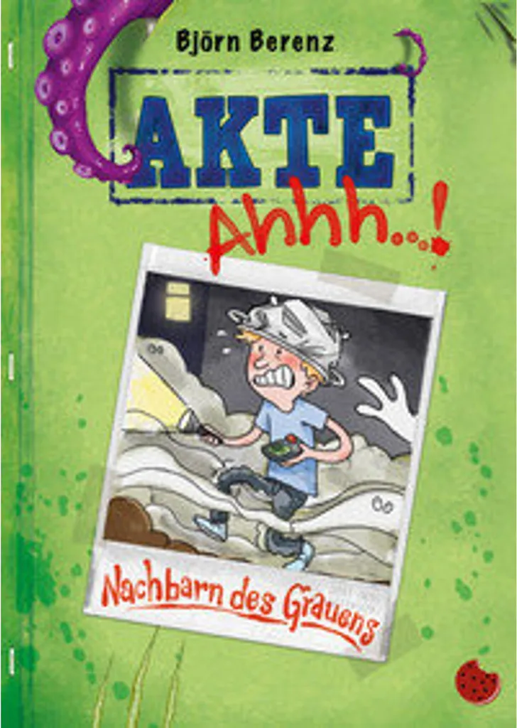 Classeur Akte Ahhh...! (1) avec levier standard A4 pour bureau rigolo