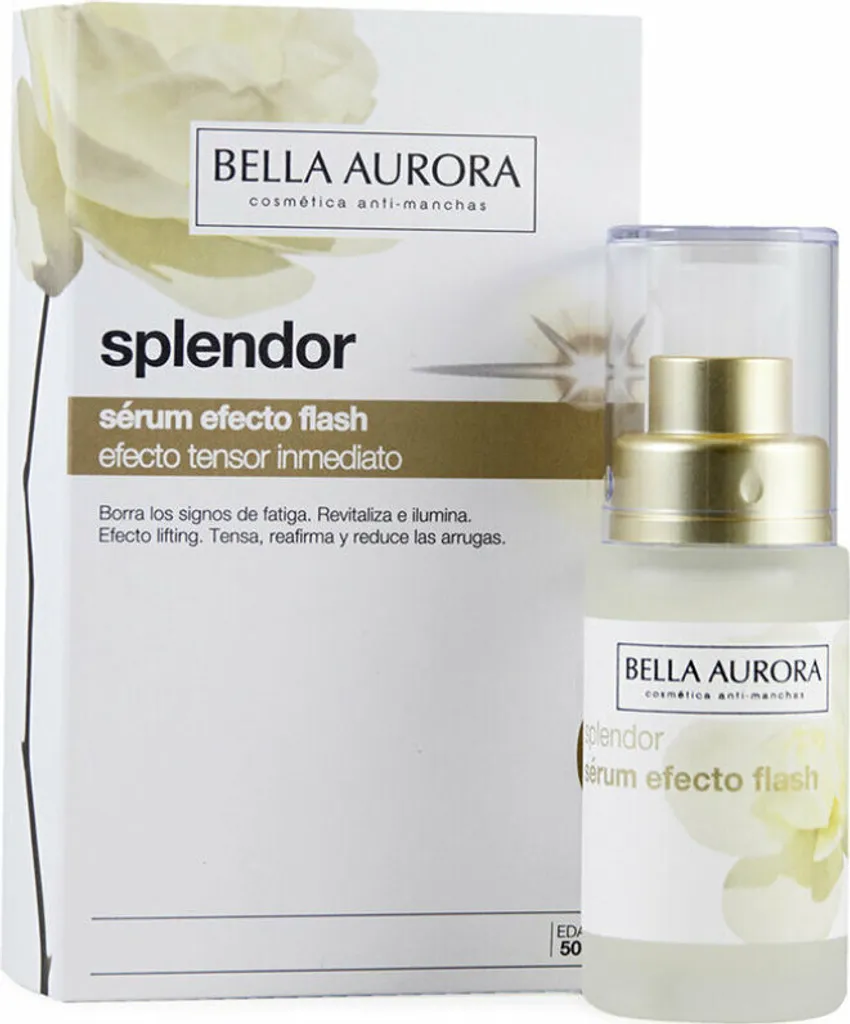 Sérum visage effet flash Splendor 10 traitement booster éclat 30ml