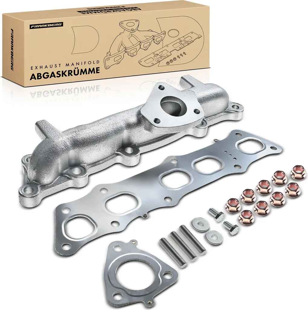 Collecteur d'échappement en fonte pour Honda CR-V III et FR-V 2.2L