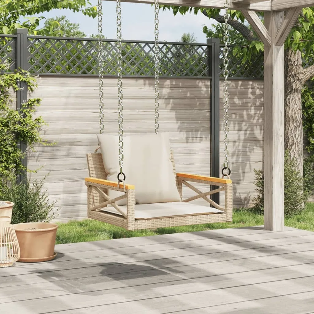 Poltrona Pensile Beige The Living Store: Il Tuo Rifugio Personale - 4