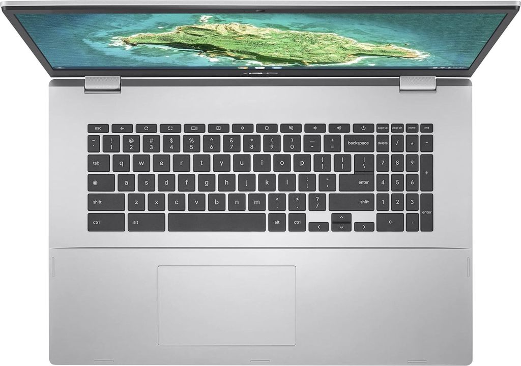 Asus Chromebook CX1 15,6 N4500 4GB/128GB silber Produktbild 4