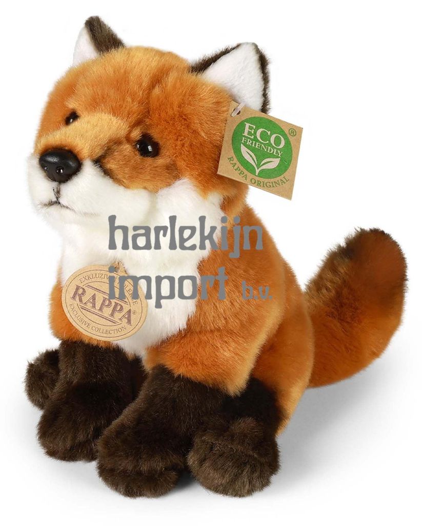 Rappa Plüschfuchs Kuscheltier eco-friendly 21 cm nachhaltiges Spielzeug