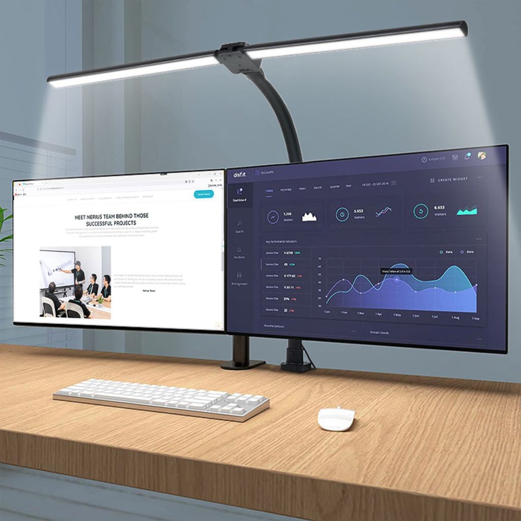 LED stolní lampa, stmívatelná, 5 režimů osvětlení, 24W, 80 Obrázek produktu 