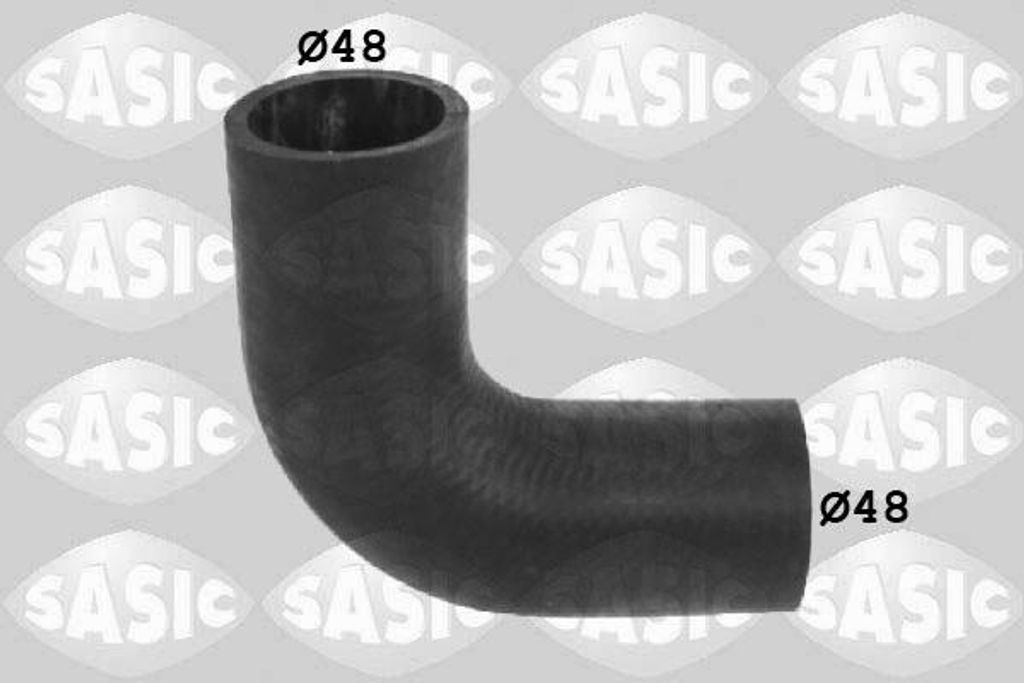 SASIC 3336113 Turbo Ladeluftschlauch für VW POLO (9N) Fox Schrägheck (5Z1, 5Z3, 5Z4) Polo Limousine (9A4, 9A2, 9N2, 9A6) für SKODA Fabia II Schr...