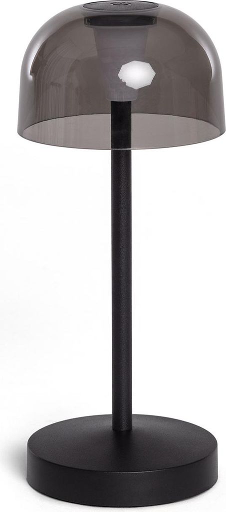 LED Tischlampe Tragbar mir wiederaufladbarem USB-Akku Lendora Schwarz
