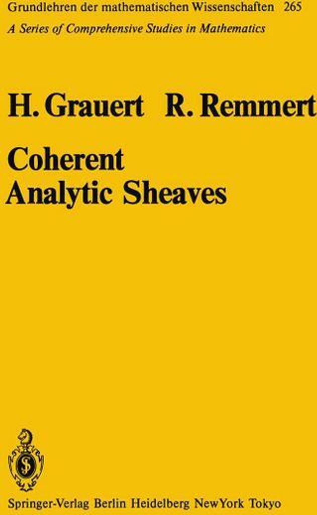 Coherent Analytic Sheaves