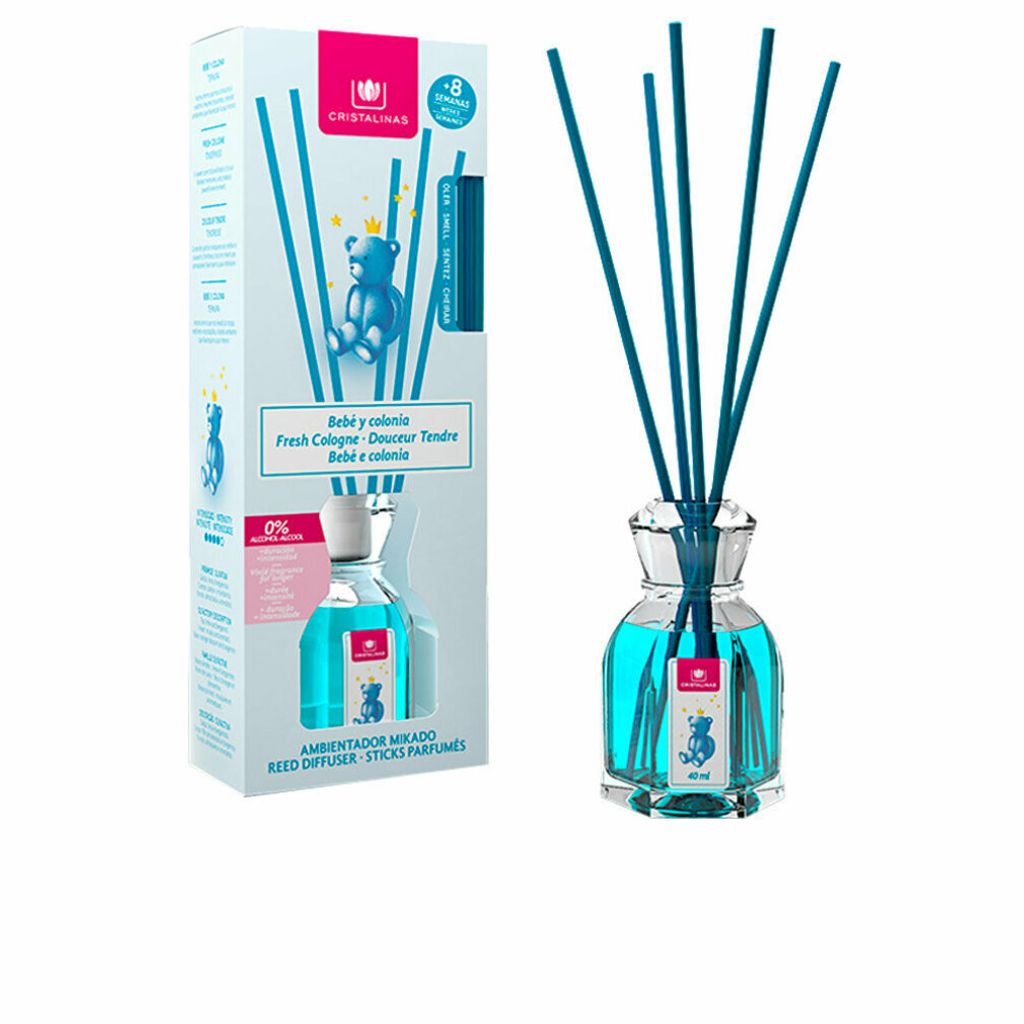 Cristalinas Mikado Ambientador 0 Bebé y Colonia 40ml