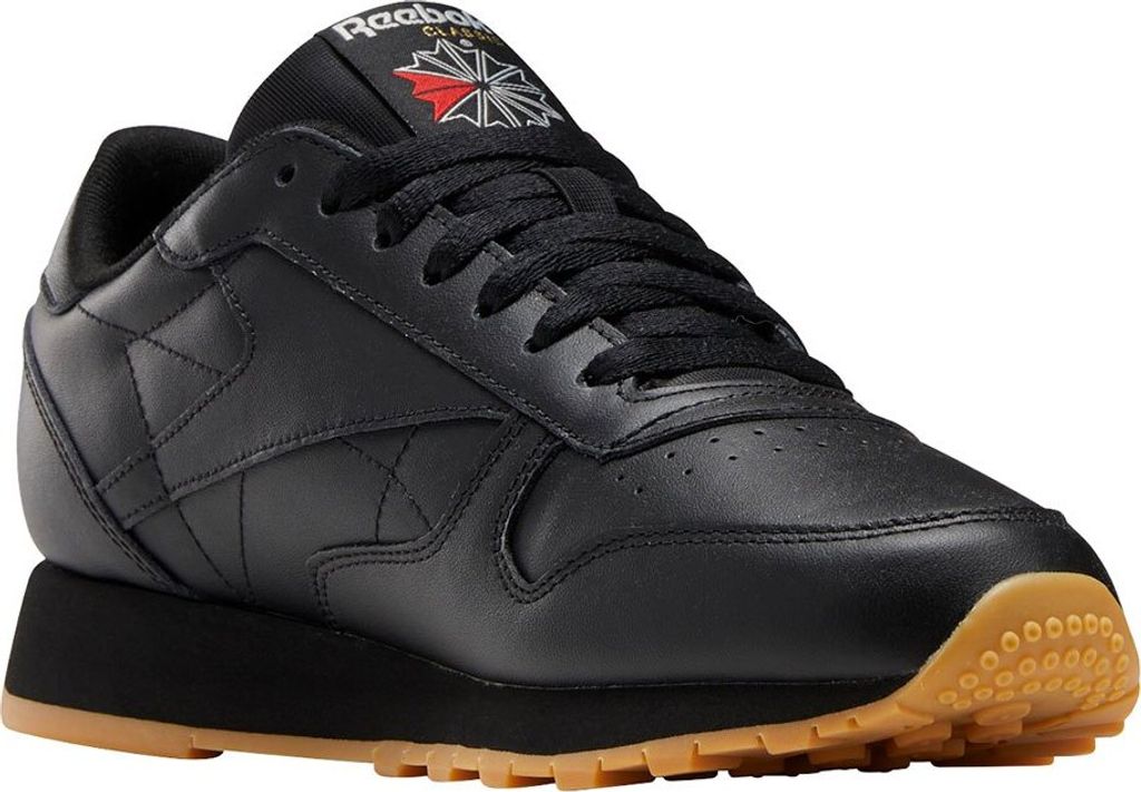 Reebok Classics Leather Sportschuhe Schwarz EU 36 1/2 Mann Schwarz EU 36 1/2