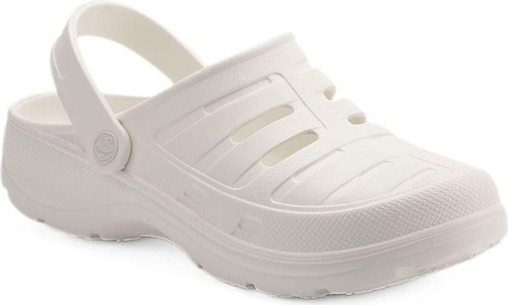 COQUI Clogs Kenso Weiße Schuhe Weiss 46
