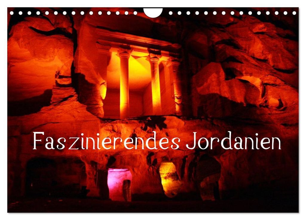 Faszinierendes Jordanien (Wandkalender 2027 DIN A4 quer), CALVENDO Monatskalender