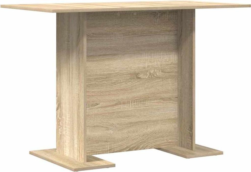 (Saisonschlussverkauf)Esstisch(1 pc) - modernen Design - Esszimmertisch Küchentisch - Sonoma-Eiche 110x60x75 cm Holzwerkstoff - Esstische Ne...