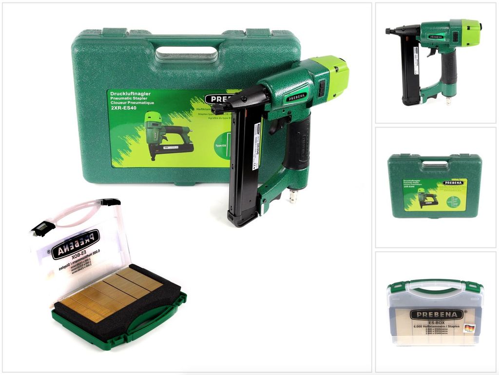 Prebena 2XR-ES40 Graffatrice ad aria compressa in valigetta Immagine del prodotto 