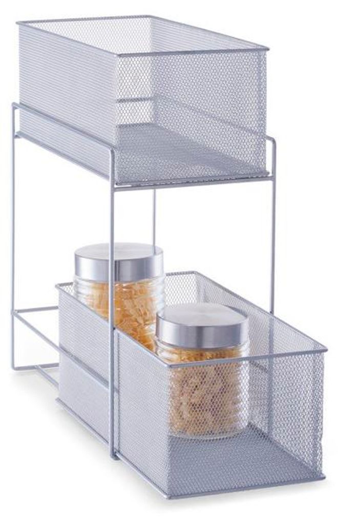 Zeller Regál s 2 košíkmi, sieťovina 17,5x35x42 Obrázok produktu 