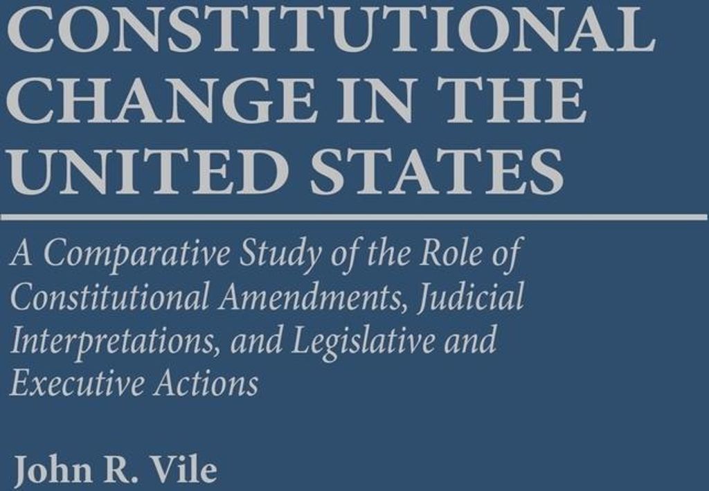 Constitutional Change in the United States