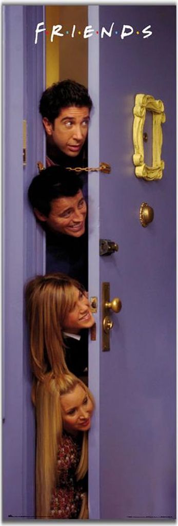 Erik Editores Friends Türposter One Size