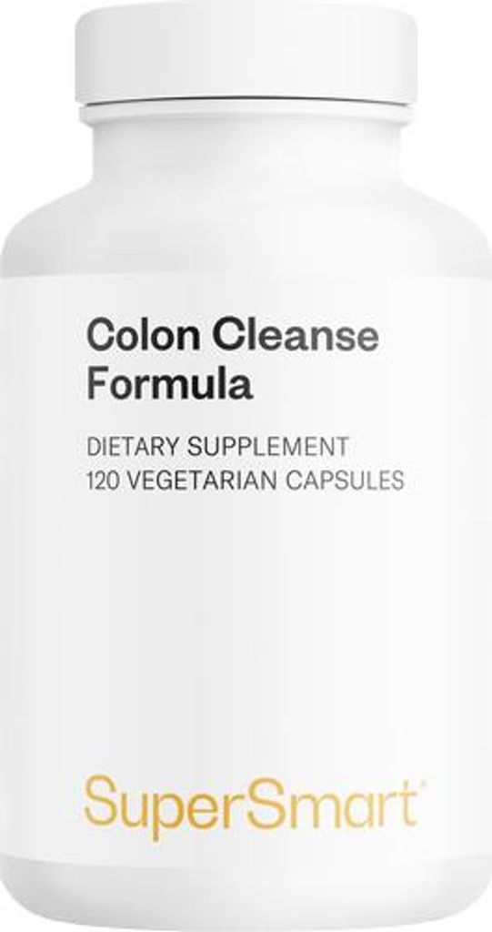 SuperSmart Colon Cleanse Formula Dietary Supplement - 120 Vegi-Kaps