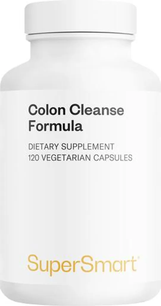 SuperSmart Colon Cleanse Formula - 120 Gélules Végétales Digestion