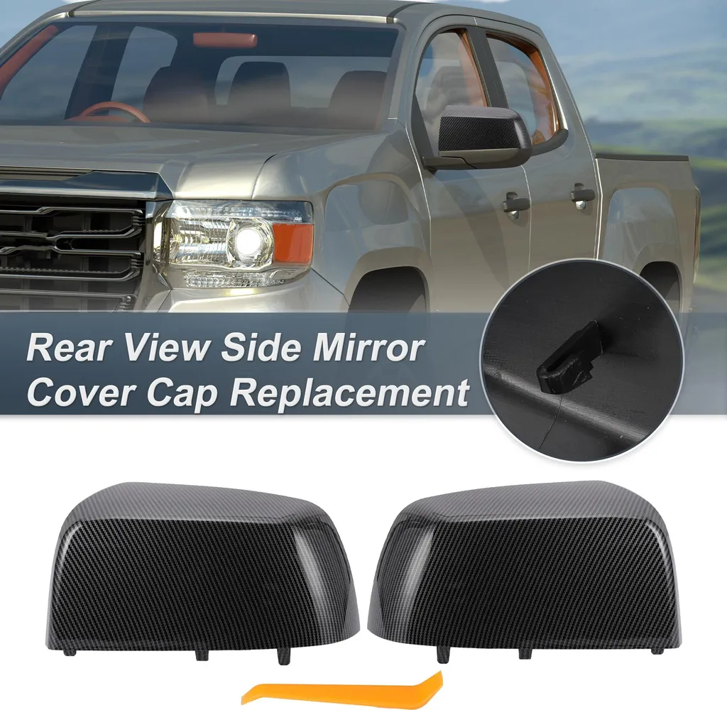 Remplacement coque rétroviseur carbone pour réparer les rayures Colorado