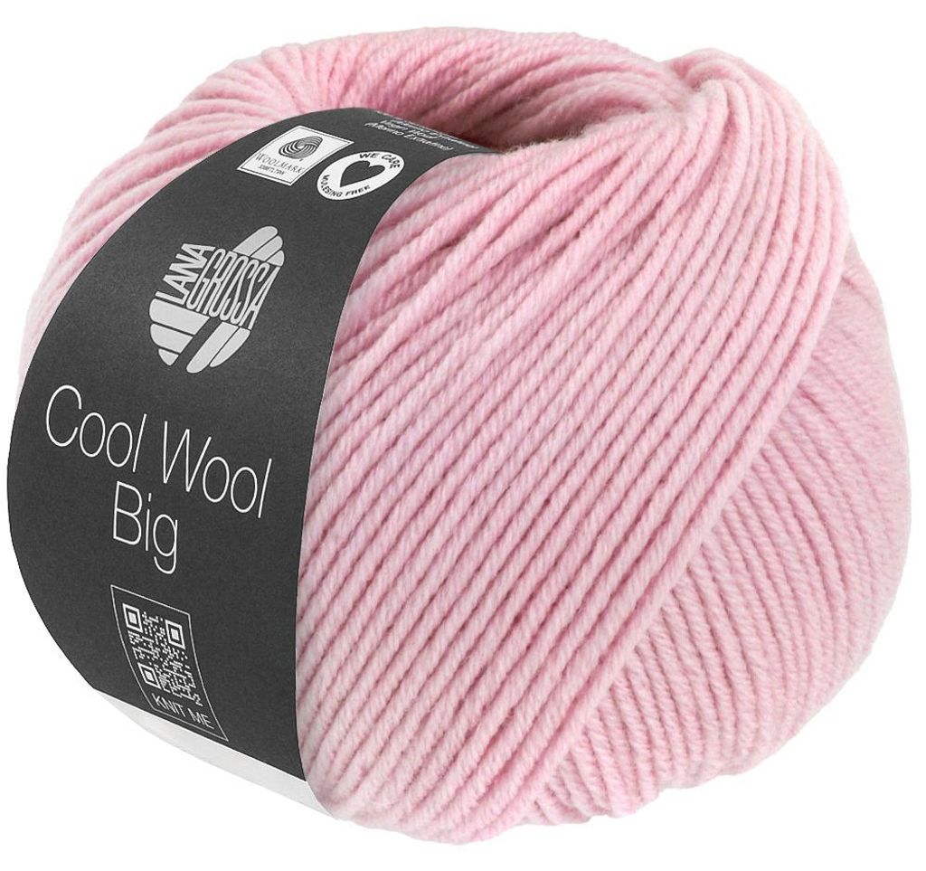 Lana Grossa - Cool Wool Big 1030 babyrosa Produktbild 