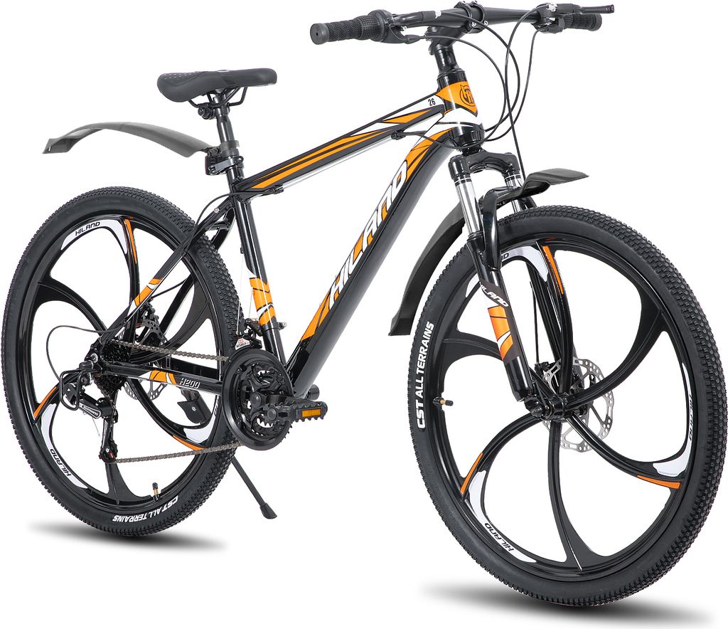 HILAND Mountainbike 26 Zoll mit 21 Gang, Aluminiumrahmen, Produktbild 1