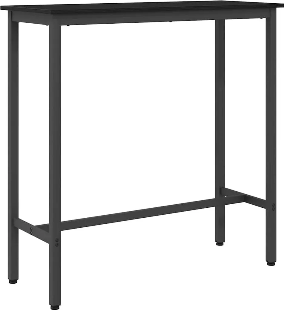 Tavolo Consolle Effetto Rovere Nero 100 cm - Arreda con Carattere