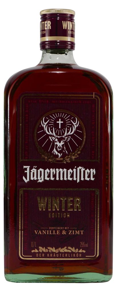 Jägermeister Winter Edition Vanille & Zimt Likör Produktbild 