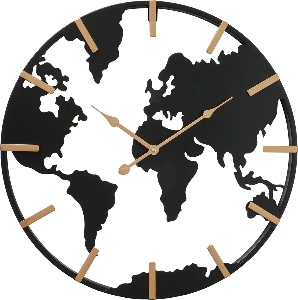 Horloge murale Union pour décorer votre intérieur avec élégance dorée