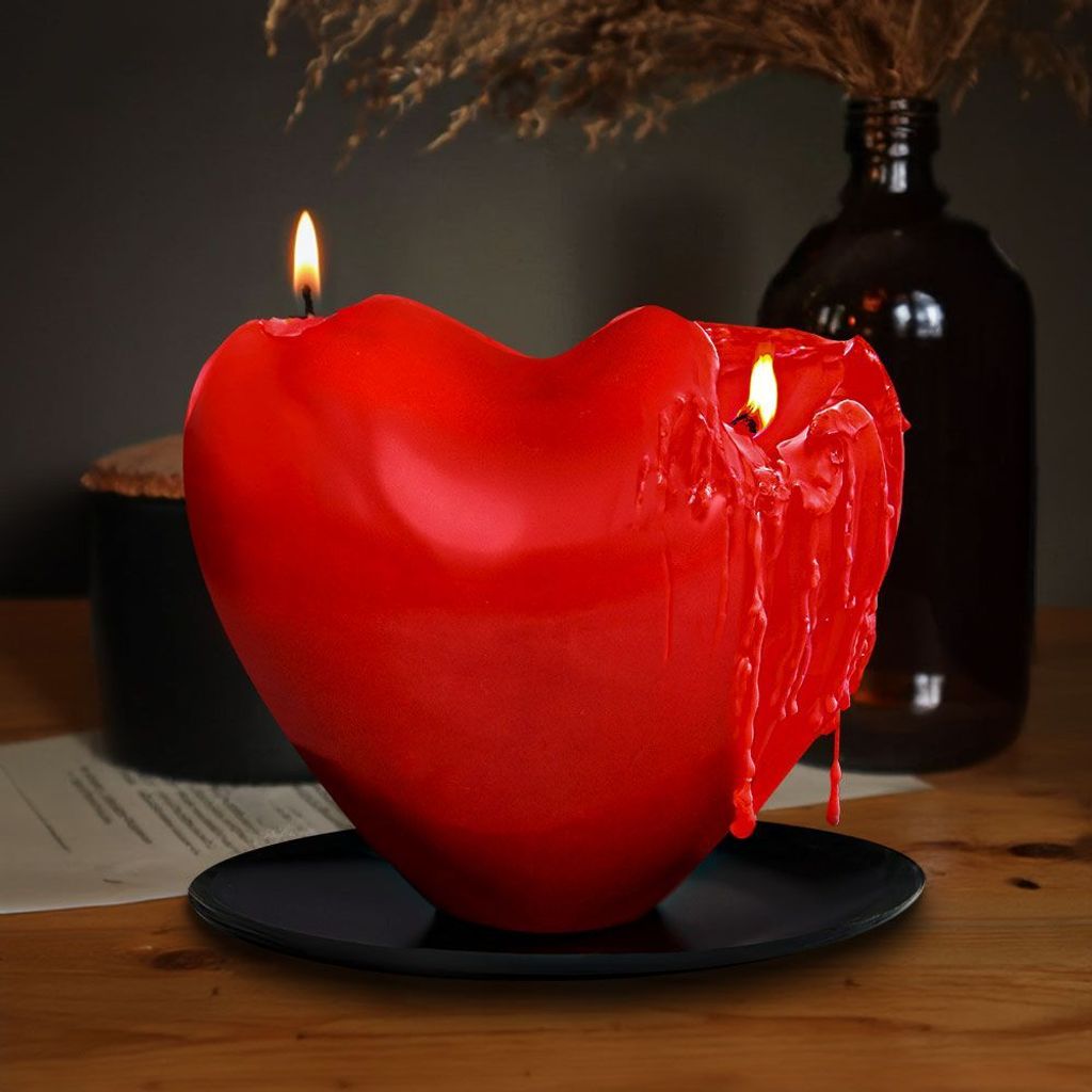 XXL Melting Heart Kerze 1,2 kg