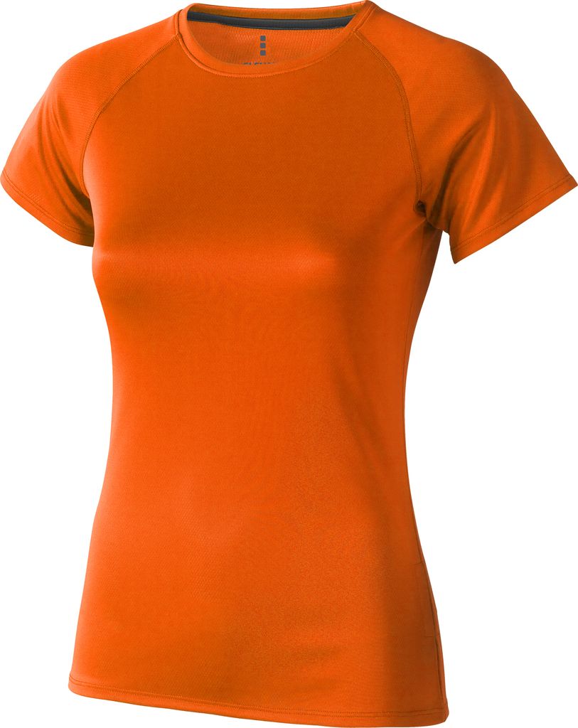 Elevate Damen Niagara Kurzarm T-Shirt PF1878 (M) (Orange)