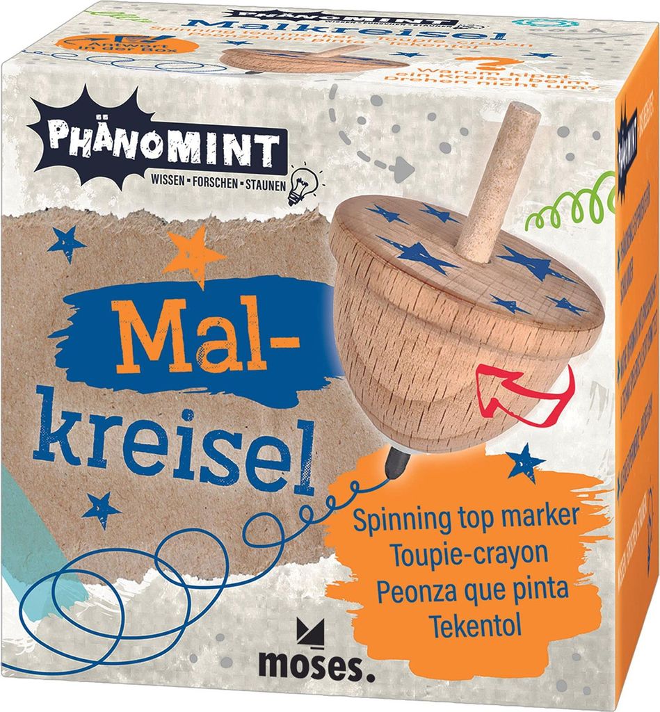 Moses Peonza Das Malt Golden  Golden One Size Produktbild 