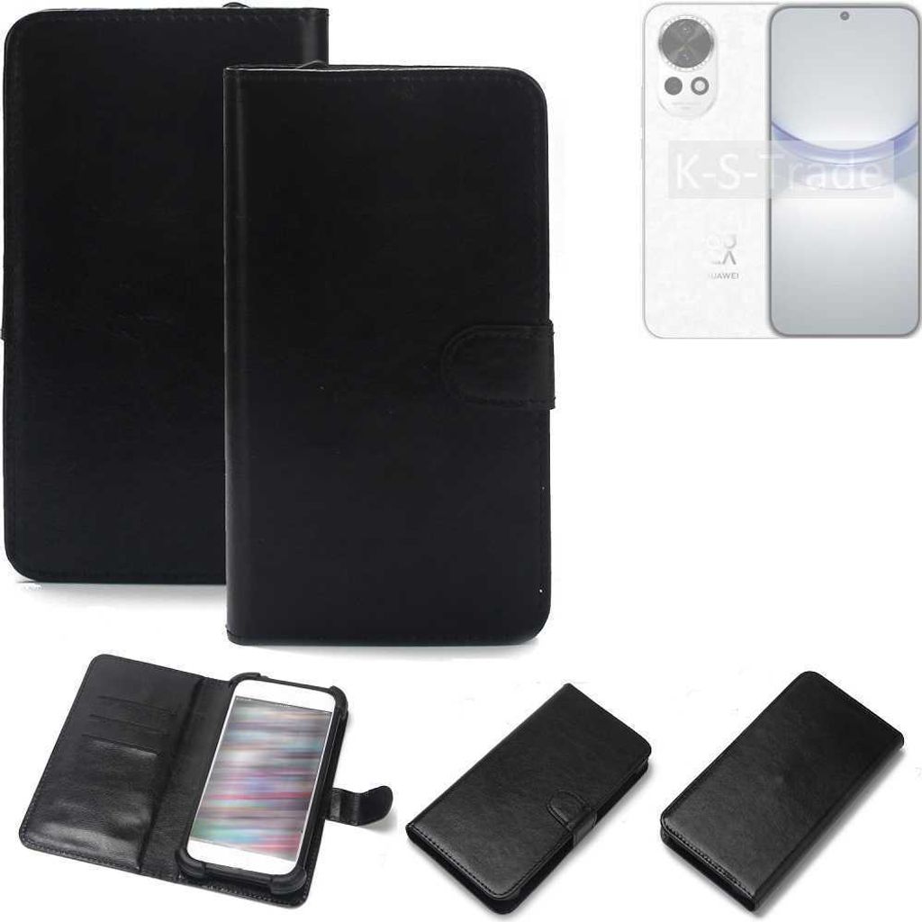 K-S-Trade Handyhülle Schutzhülle kompatibel mit Huawei nova 12 Handy Schutz Hülle Handyhülle Bumper schwarz 1x