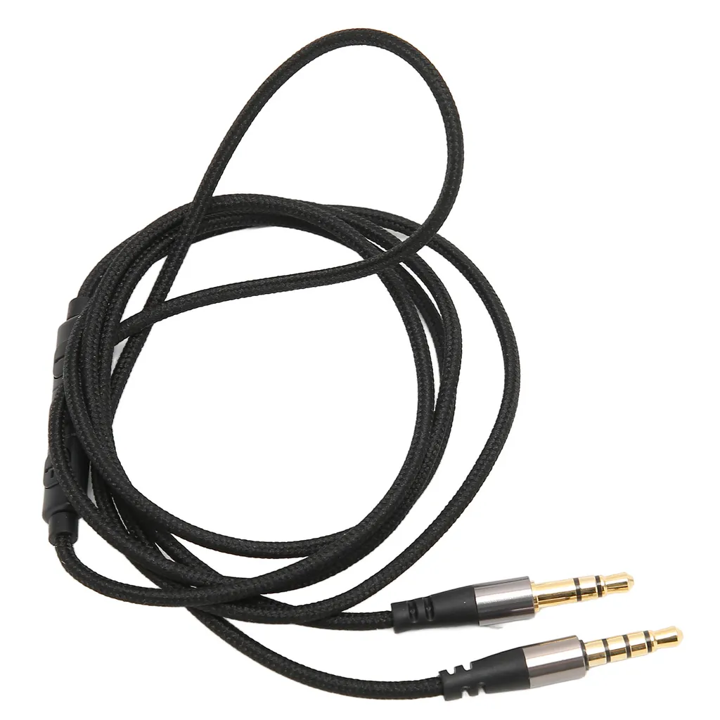 Cavo di prolunga per cuffie, cavo per cuffie da 3,5 mm maschio a maschio, cavo di ricambio per cuffie, cavo di ricambio per cuffie, cavo di aggiornamento per cuffie, cavo per cuffie