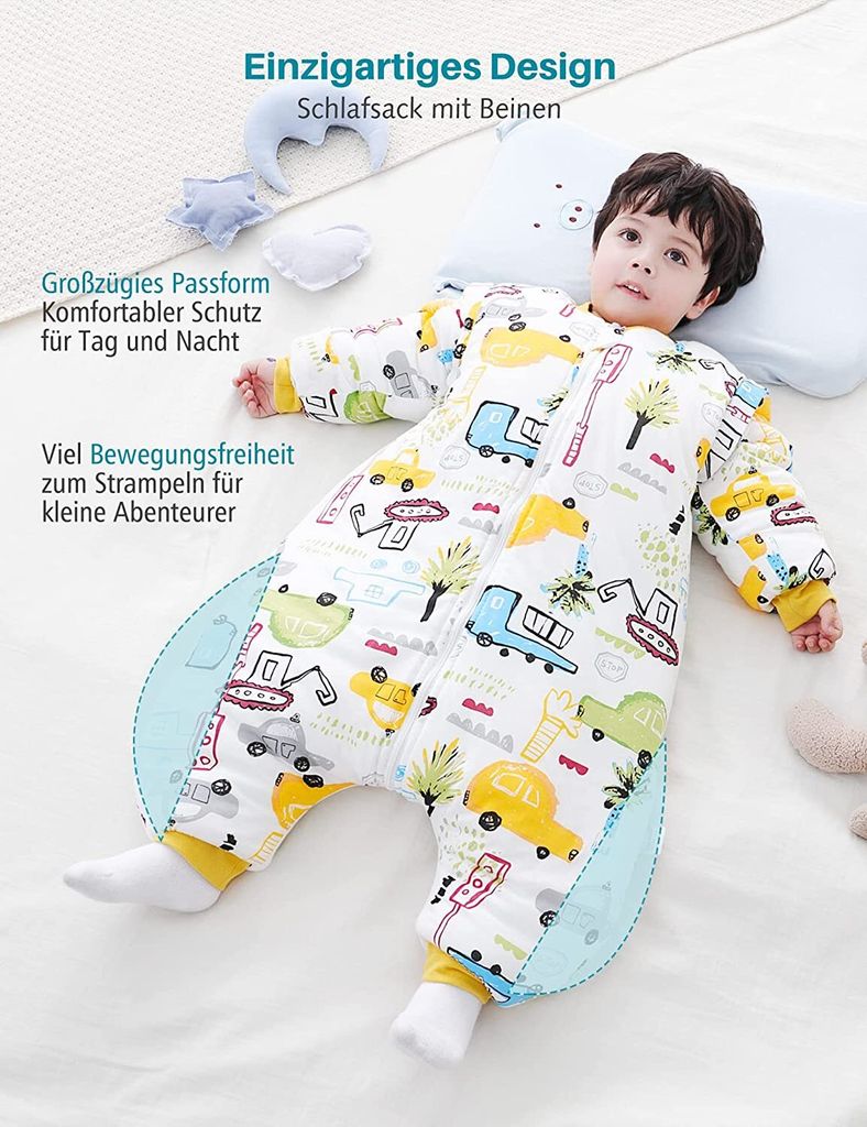 Baby Schlafsack Winter 2,5TOG 65cm-85cm
