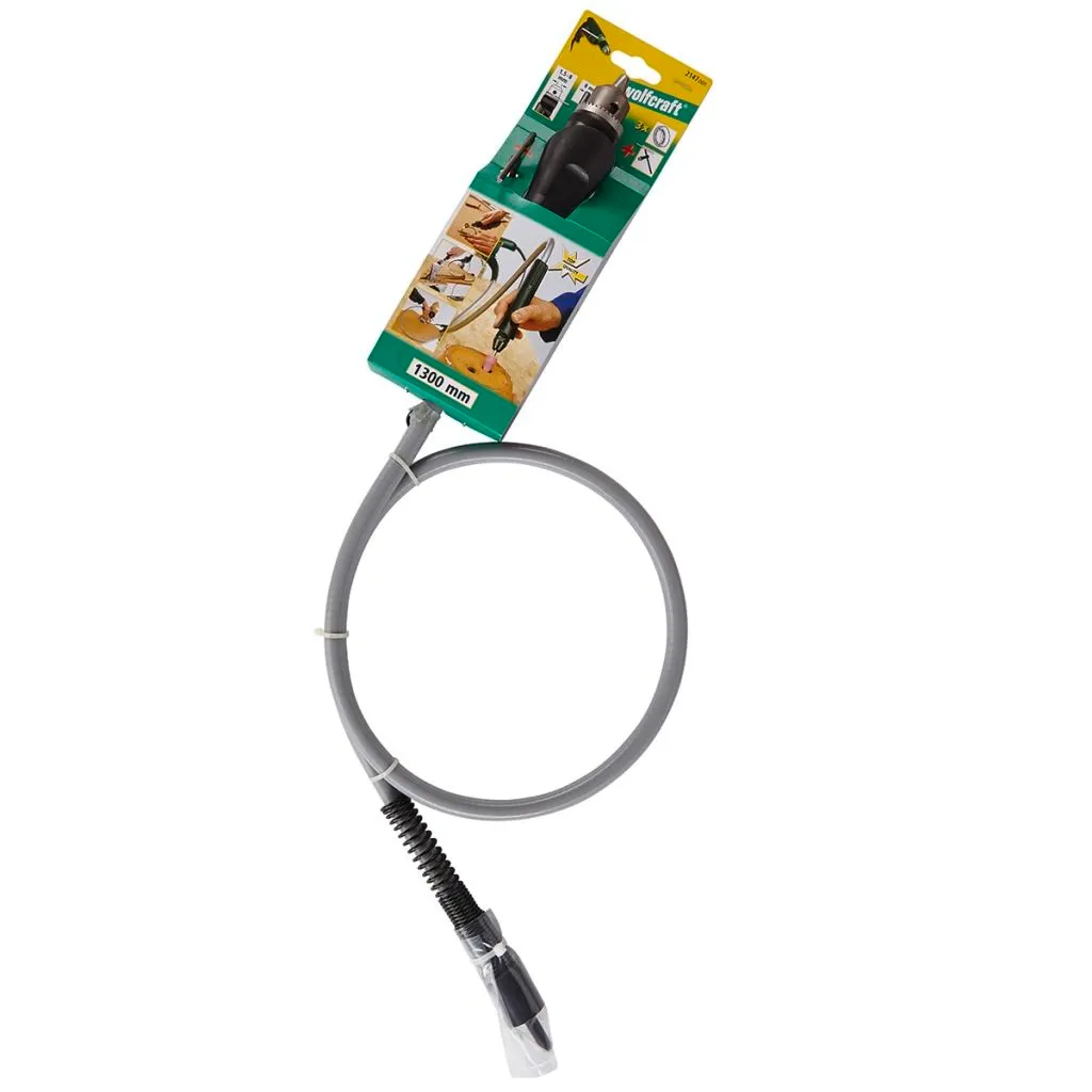 Accessoire Perceuse pour Accès Difficile Flexible 1300mm Wolfcraft