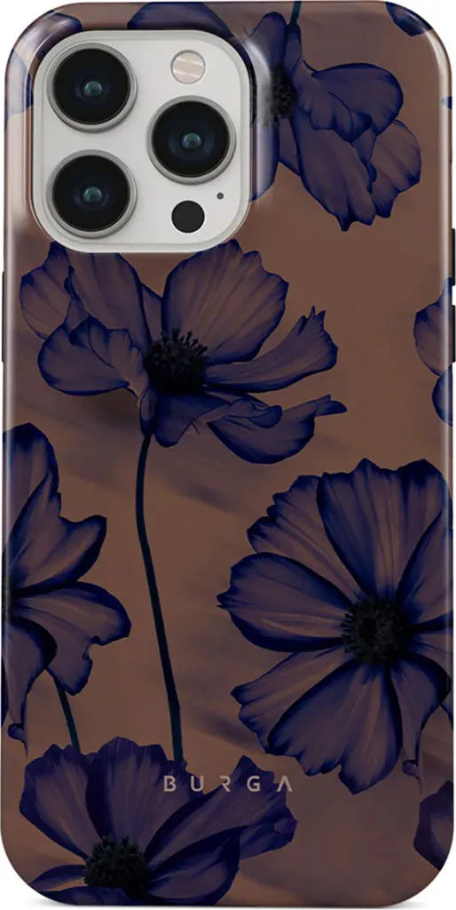 Burga, Custodia per iPhone 14 Pro MagSafe Tough Shockproof Modello Velvet Night, Lavanda