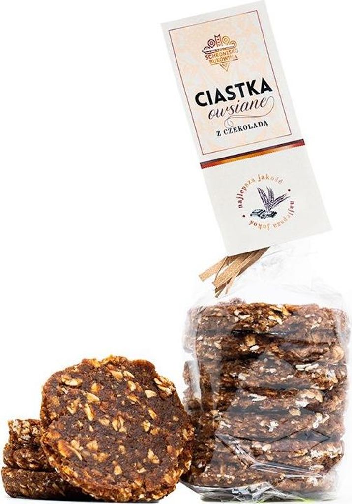 Haferkuchen mit Schokolade 180g -Schronisko Bukowina Produktbild 