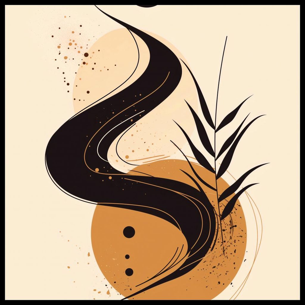 Plakat 60x60cm Tanz