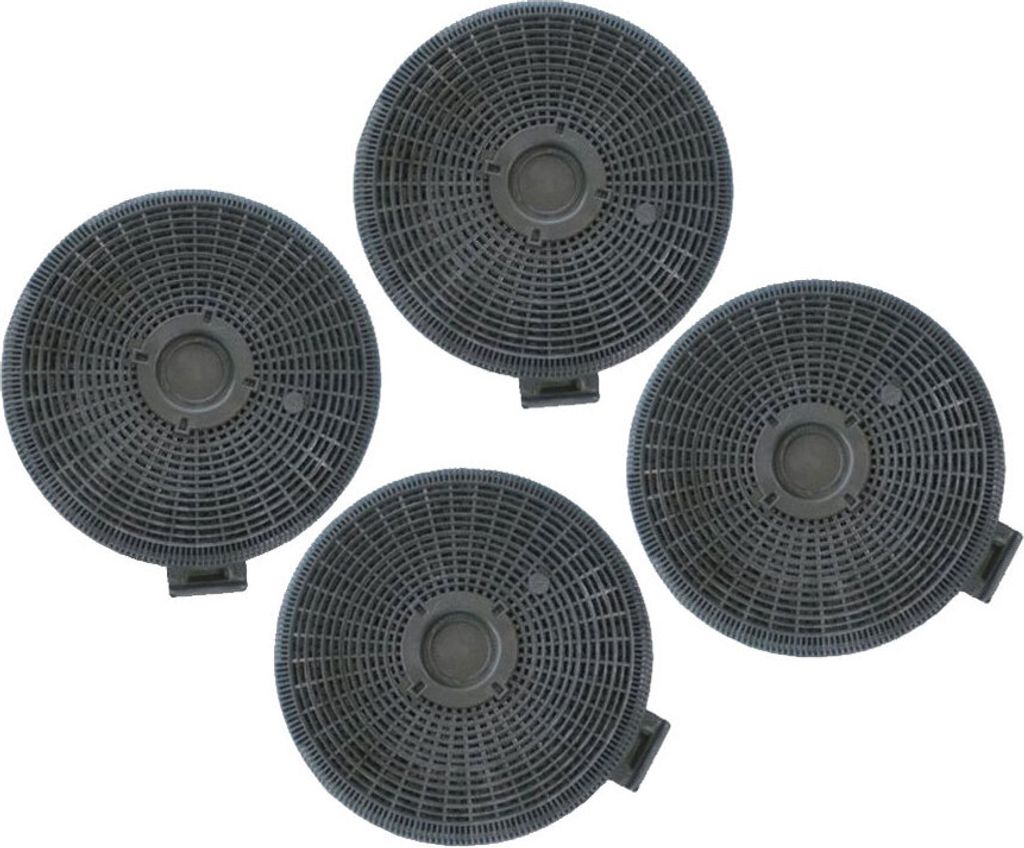 Super Sparset 4 Ersatz-Aktivkohlefilter für D4C Kohlefilter, passend zu Teka DB / DB1 / DBB / DH / DHX / DGE / NC / NC2