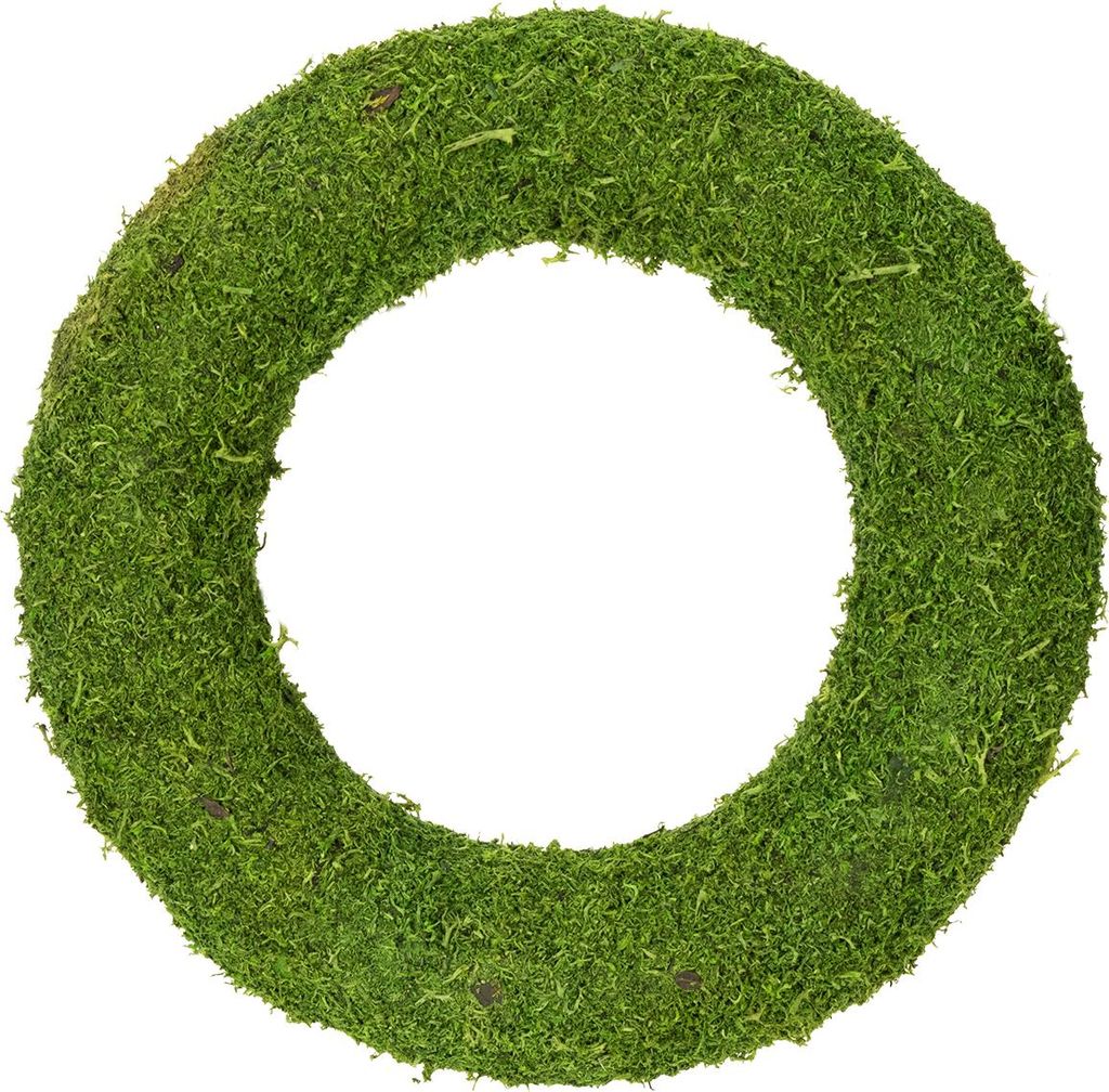 Mooskranz Basis für Floristik und DIY Dekorationen, 4 Stück