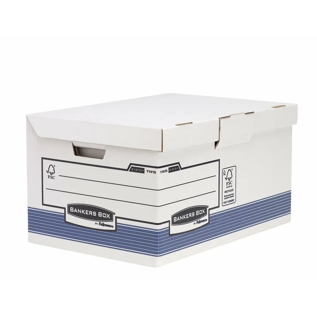 Scatola Archivio Fellowes 1141501 Maxi Bankers Box System Robusta