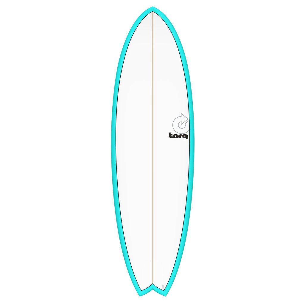 Surfboard TORQ TET 5.11 MOD Fish Blau Pinline
