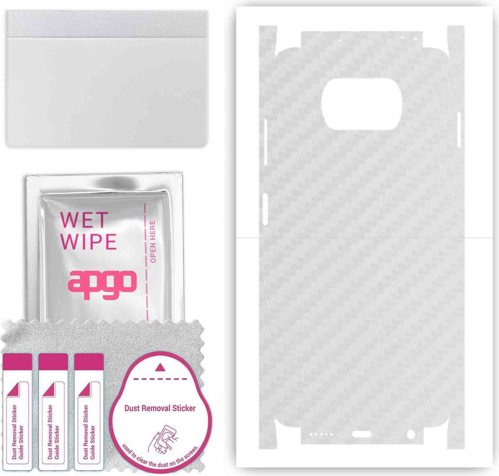 apgo Rückseite + Seiten Schutzfolie, Skin, kompatibel mit Xiaomi Poco X3 NFC, Hinten Displayschutzfolie aus Vinylfolie, kratzfest, einfache Montag...