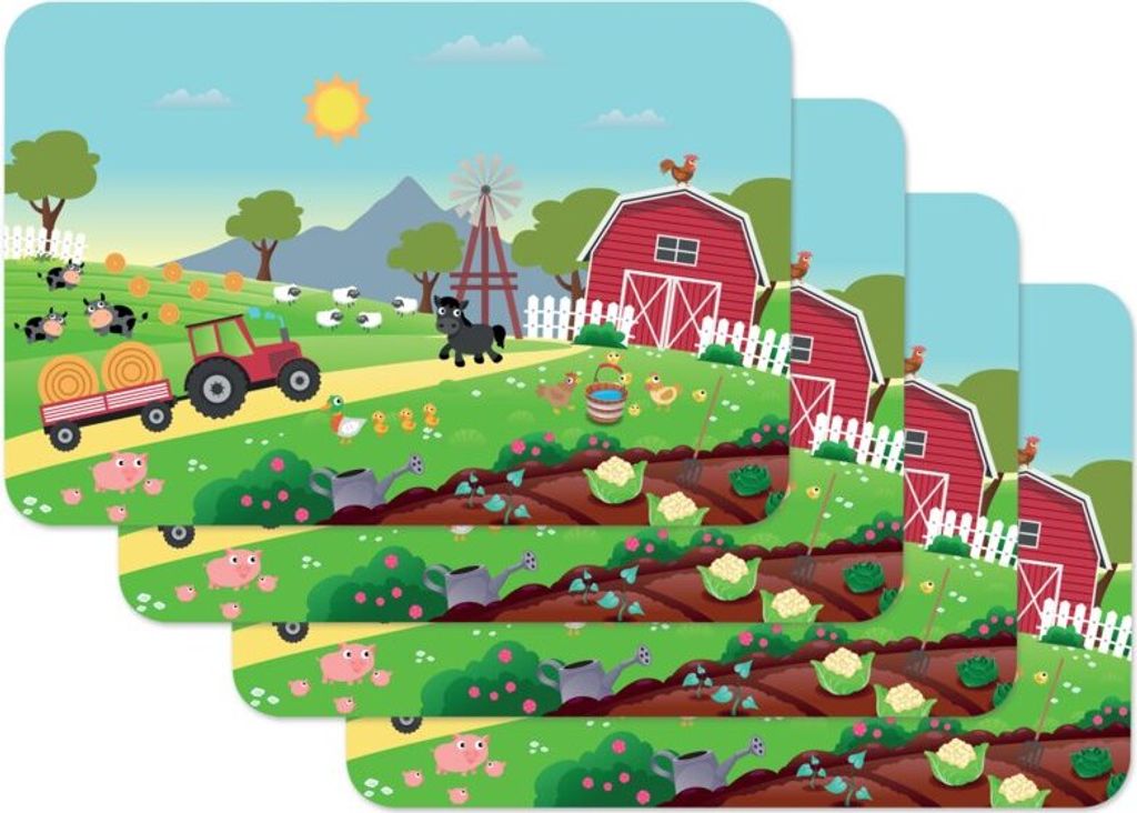 Tischset Country, 45x30cm, 4 Stück