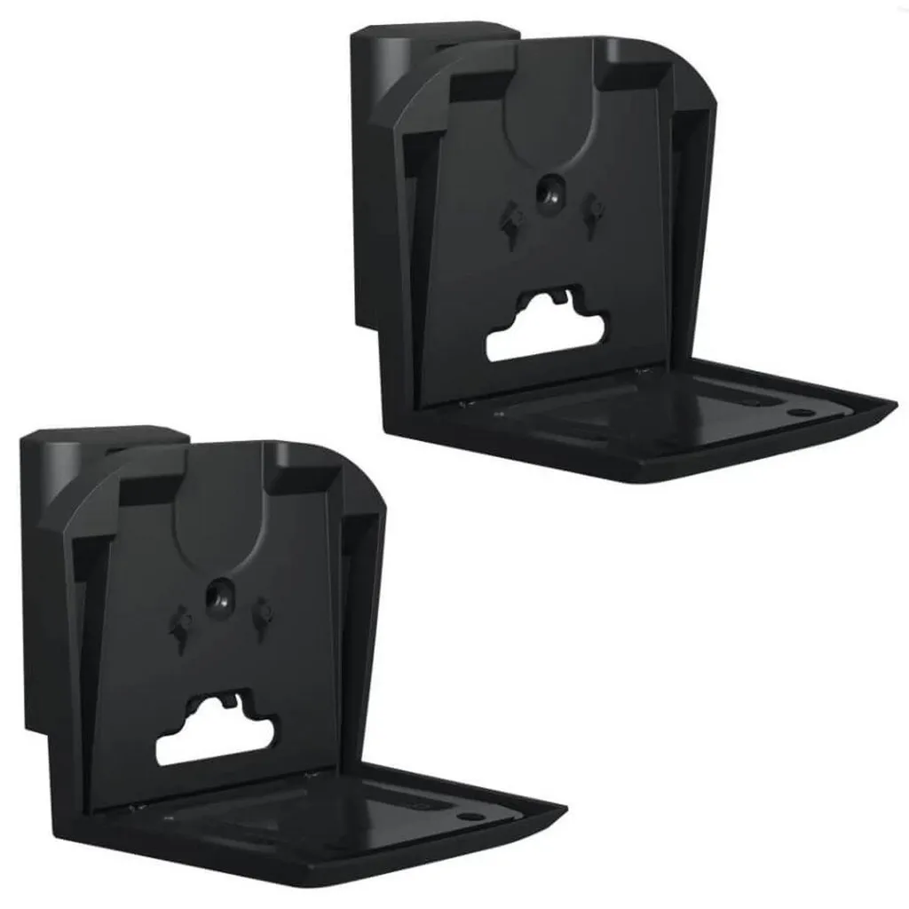Support Enceinte Sonos Era 300 pour Home Cinéma Pack de 2 Murs Noir